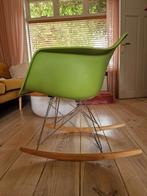 Kuip schommelstoel groen, Huis en Inrichting, Stoelen, Ophalen, Overige kleuren, Zo goed als nieuw, Metaal