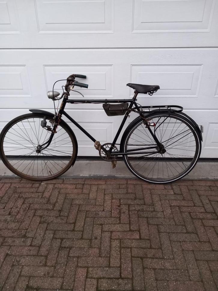 Terrot oldtimer herenfiets ,100 jaar oud extreem zeldzaam., Fietsen en Brommers, Fietsen | Oldtimers, 55 tot 59 cm, Jaren '20 of ouder