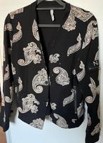 Zoso zwart/beige jasje, maat M, merk Zoso, Maat 38/40 (M), Zwart, Ophalen of Verzenden, Zo goed als nieuw