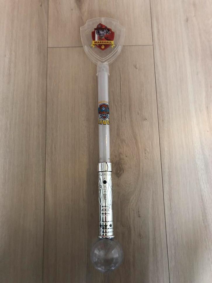 Paw Patrol lichtstaf, Kinderen en Baby's, Speelgoed | Actiefiguren, Gebruikt, Ophalen of Verzenden