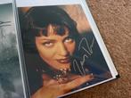 Gesigneerde A4 van Uma Thurman (MIA) uit PULP FICTION, Verzenden, Nieuw, Foto of Kaart, Gesigneerd
