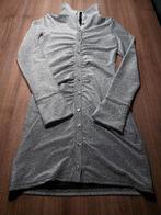 H & M Divided - Zilver glitterjurkje - Maat S, Kinderen en Baby's, Kinderkleding | Maat 170, Meisje, H&M, Ophalen of Verzenden