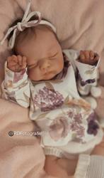 Prachtige reborn baby Edith, Verzamelen, Poppen, Ophalen of Verzenden, Zo goed als nieuw, Babypop, Levensecht of Reborn