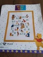 Abc borduurpakket van winnie de pooh, Ophalen of Verzenden, Zo goed als nieuw, Handborduren, Patroon