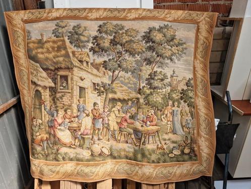 Groot antiek Frans Gobelin wandkleed, Antiek en Kunst, Antiek | Kleden en Textiel, Ophalen