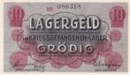 LAGERGELD KRIEGSGEVANGENEN =LAGER, Euro's, Ophalen of Verzenden