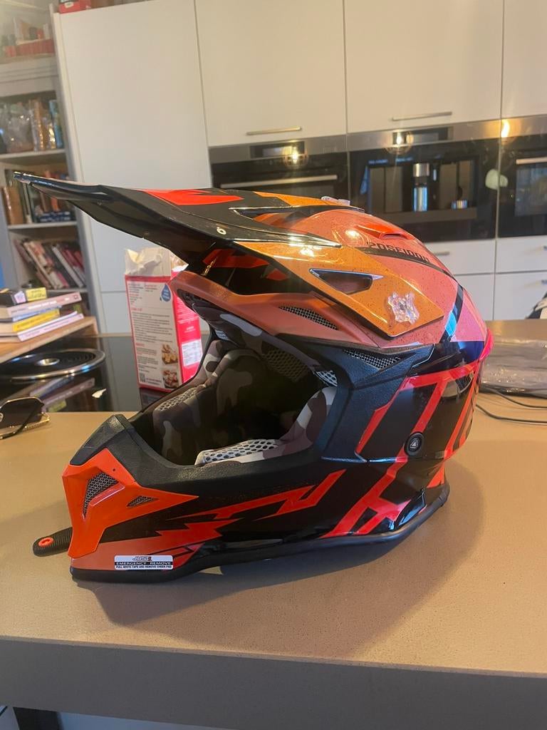 Poseidon motorcross helm, Overige merken, M, Offroadhelm, Ophalen of Verzenden