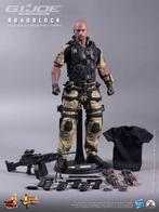 Hot Toys G.I.Joe Retaliation Roadblock MMS199 1/6 Figuur, Ophalen of Verzenden, Zo goed als nieuw, Film, Actiefiguur of Pop