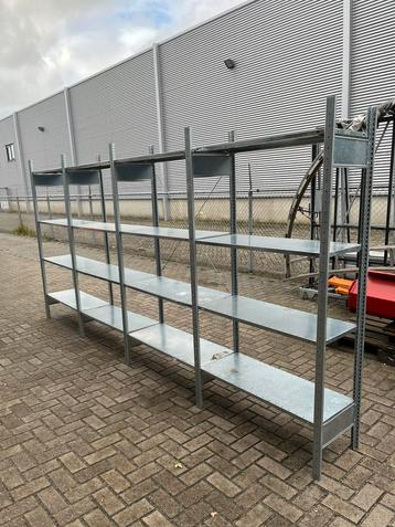 Legbordstelling 4.1m voorraad stelling kast loods magazijn ️ beschikbaar voor biedingen