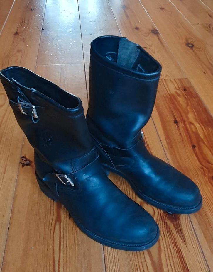 Chippawa laarzen zwart motor engineer boots gesp maat 44, Kleding | Heren, Schoenen, Zo goed als nieuw, Boots, Zwart, Ophalen of Verzenden