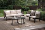 Lounge set hoogwaardige tuinbank set met kussens KOOPJE nu, Ophalen, Nieuw, Bank, Loungeset
