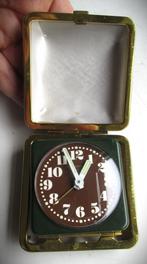 Wekker~Lumen~Reiswekker~Opklapbaar~Vintage Groen, Ophalen of Verzenden, Gebruikt, Analoog
