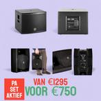 Ant Basbin Aktief plus 2x Tops Proel Aktief incl stands, Ophalen of Verzenden, 120 watt of meer, Overige merken