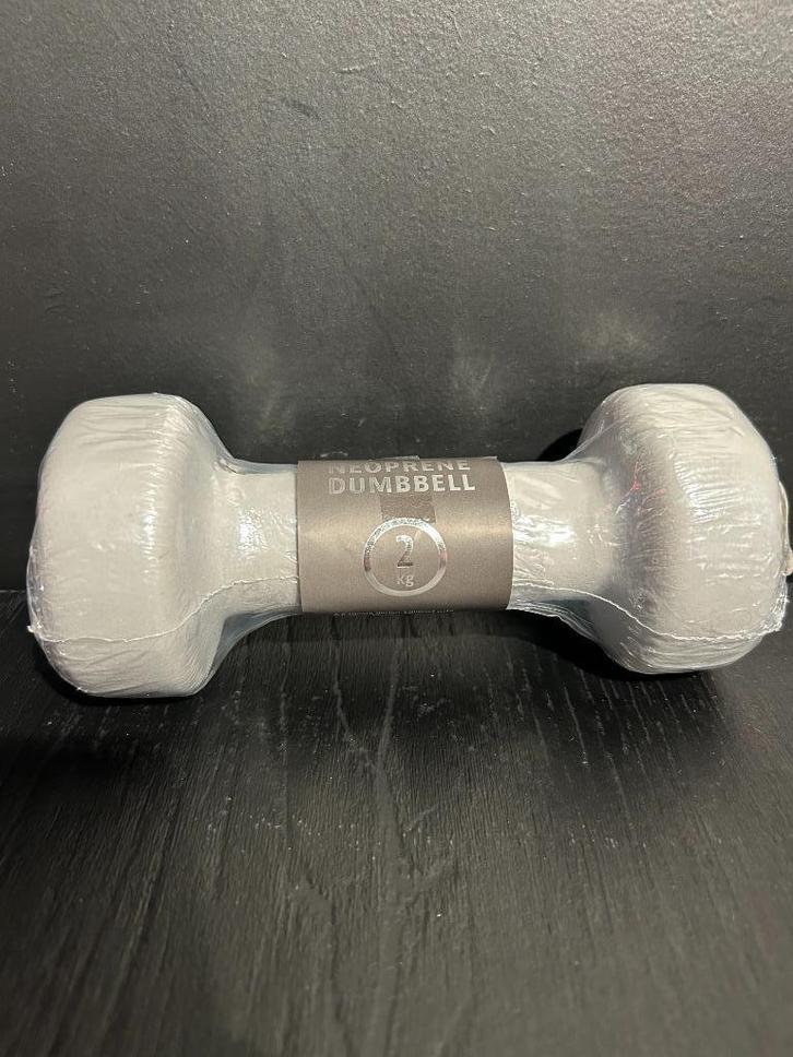 Dumbbell 2 kg – per stuk €14,99 of set van 2 voor €24,99 – N, Sport en Fitness, Fitnessmaterialen, Nieuw, Dumbbell, Armen, Ophalen of Verzenden