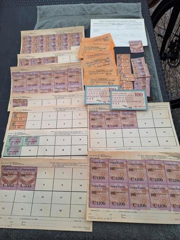 Rantsoenen WO2 incl administratie 1949. beschikbaar voor biedingen