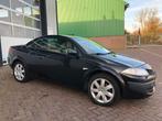 Renault Mégane 2.0 16V Autcom Cabrio 2006 Zwart, Auto's, Renault, 1998 cc, 74 €/maand, Beige, 4 cilinders