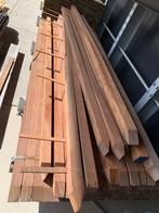 Hardhouten paal semi geschaafd Azobé 6x6x300 - J&W 15, Ophalen, Palen, Nieuw, Hardhout