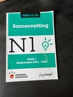 ExamenOverzicht - Samenvatting Examenstof NaSk1 VMBO TL/GL, Nederlands, Ophalen of Verzenden, Zo goed als nieuw, ExamenOverzicht