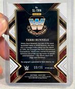 2023 Panini Select WWE Terri Runnels limited + Handtekening, Spelerskaart, Nieuw, Ophalen of Verzenden, H