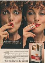 Retro reclame 1979 R6 sigaretten dat is even schrikken!, Verzenden, Overige typen