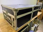 Combi Flightcase rack 19" inch (2 beschikbaar), Ophalen of Verzenden, Gebruikt, Overige instrumenten, Flightcase