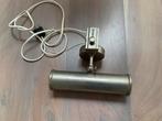 Vintage schilderijlampje, kastlampje, bedlampje 21 cm, Ophalen of Verzenden, Gebruikt, Metaal