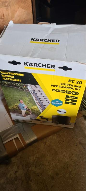 Kärcher PC 20 Dakgoot Reinigingsset - Nieuw beschikbaar voor biedingen