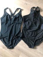 2 zwarte merk sportieve badpakken in maat 44., Kleding | Dames, Badmode en Zwemkleding, Gedragen, Ophalen of Verzenden, Badpak