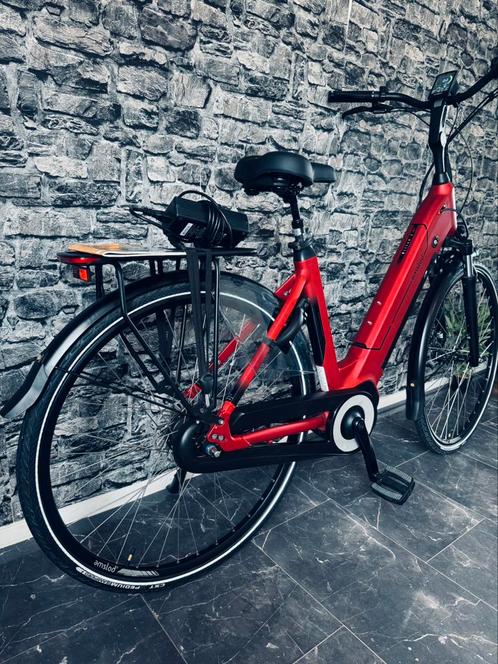 Elektrische Amslod dames fiets middenmotor, Fietsen en Brommers, Fietsen | Dames | Damesfietsen, Nieuw, Overige merken, (Extra) lage instap