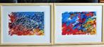2x litho Apollonius Konijnenburg gesigneerd en genummerd, Ophalen of Verzenden