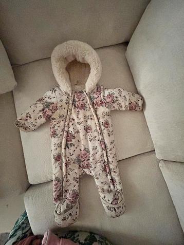 Name it 68/62 Baby Sneeuwpak met bloemenprint beschikbaar voor biedingen
