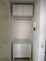 Ikea Platsa open kledingkast wit, Ophalen, 200 cm of meer, Met hangruimte, 50 tot 100 cm