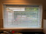 Witte houten lamellen luxaflex / jaloezieen, Ophalen, Zo goed als nieuw, Wit, 100 tot 150 cm