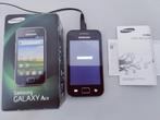 samsung galaxy ace GT-S 5830 mobiele telefoon met doos, Telecommunicatie, Mobiele telefoons | Samsung, Zwart, Touchscreen, Galaxy Ace