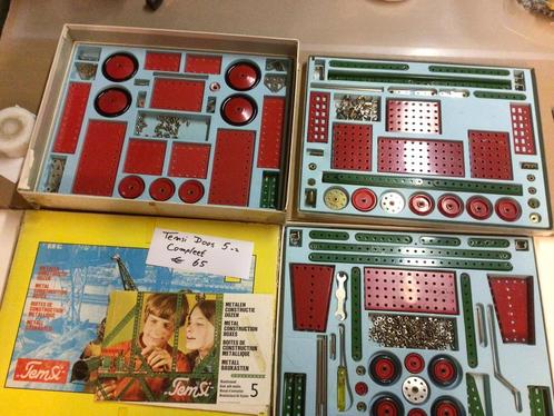 Temsi meccano doos 5 zijn 3 grote dozen compleet, Hobby en Vrije tijd, Modelbouw | Overige, Gebruikt, 1:50 tot 1:144, Ophalen of Verzenden