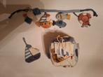 Speendoekje, dobbelsteen en wagenspanner van little dutch., Ophalen, Zo goed als nieuw, Overige typen