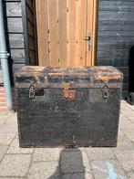 Zeer oude houten kist., Huis en Inrichting, Woonaccessoires | Kisten, Gebruikt, 50 tot 75 cm, 50 tot 75 cm, Overige houtsoorten