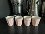 4x nieuwe roze + 3 grijze Hema espressokopjes, Keramiek, Nieuw, Ophalen of Verzenden, Effen
