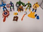 Marvel superheroes 6 stuks in 1 koop met diverse accessoires, Ophalen of Verzenden