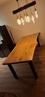 Boomstamtafel 240x100, Gebruikt, 200 cm of meer, Rechthoekig, 50 tot 100 cm