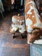 Kamelenzadel met koeienhuid - Uniek decoratiestuk!, Gebruikt, Bruin, Leer, Ophalen of Verzenden