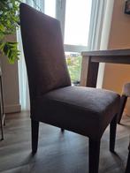 6 Stuks Eetkamerstoelen - Bruin, Ophalen, Hout, Gebruikt, Bruin