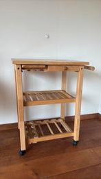 Keukenhulp verrijdbaar, Huis en Inrichting, Keuken | Keukenelementen, Zo goed als nieuw, Minder dan 100 cm, 25 tot 50 cm, 50 tot 100 cm