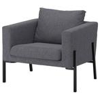 IKEA Koarp Fauteuil - Comfortabel & Stijlvol!, Huis en Inrichting, Ophalen, Zo goed als nieuw, Stof, 75 tot 100 cm