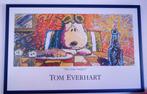 Snoopy Poster met lijst., Ophalen, Met lijst, Rechthoekig Liggend, Zo goed als nieuw