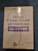 Verdien geld met Facebook - Wim Belt DVD, Ophalen of Verzenden, Zo goed als nieuw, Geld en Beleggen