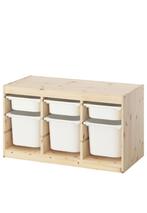 Trofast compleet zoals afgebeeld, Zo goed als nieuw, 75 tot 100 cm, Minder dan 50 cm, Commode