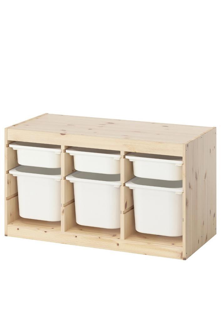 Trofast compleet zoals afgebeeld, Kinderen en Baby's, Kinderkamer | Commodes en Kasten, Zo goed als nieuw, Commode, Minder dan 90 cm