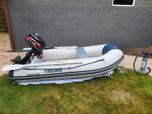 Mooie set: Talamex TLA230 + Mercury 5pk motor., Watersport en Boten, Bootonderdelen, Ophalen