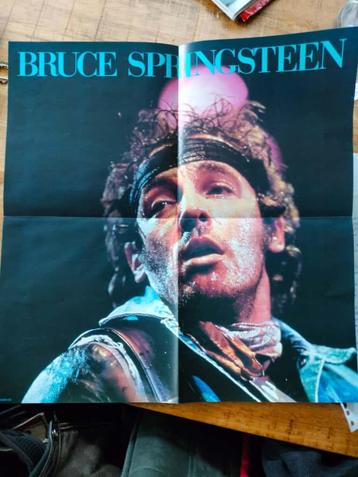 Bruce Springsteen originele poster uit jaren 80 beschikbaar voor biedingen